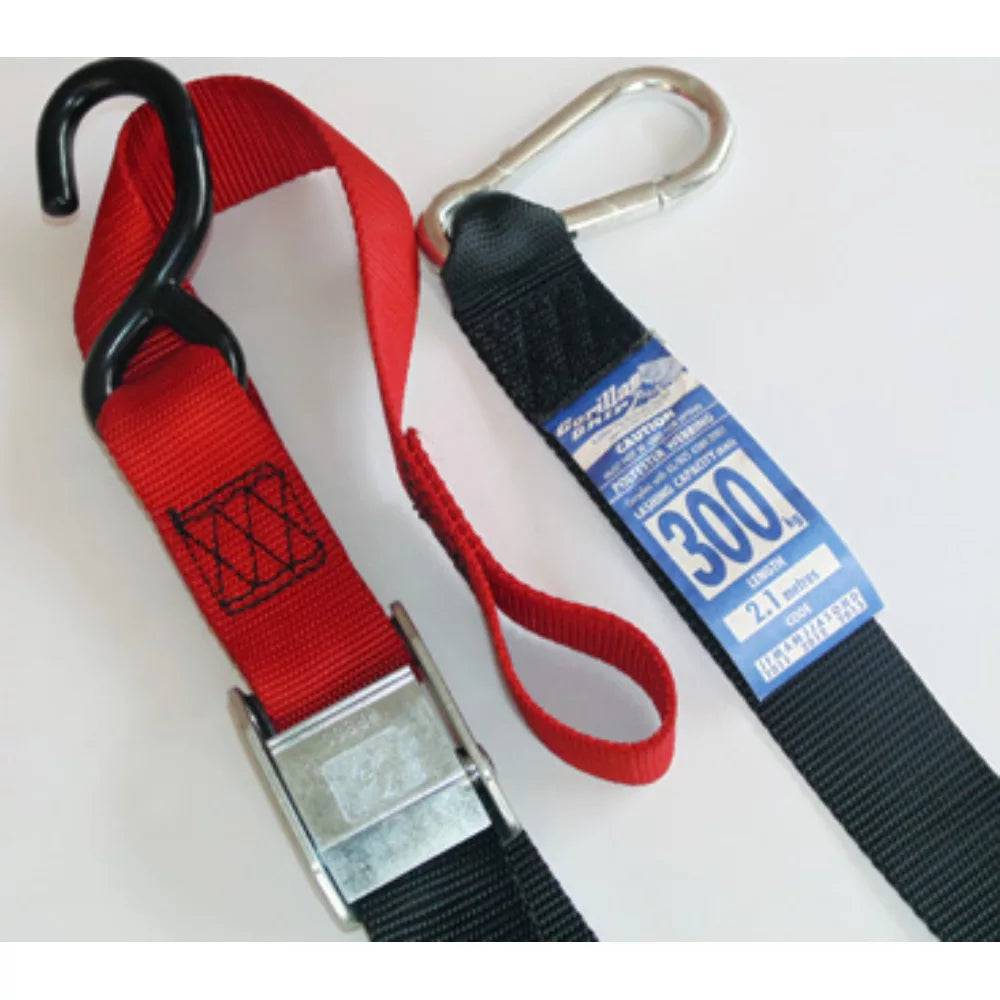 Gorillas Grip Snap Hook Tie Down 38mm 2.1m 3 1