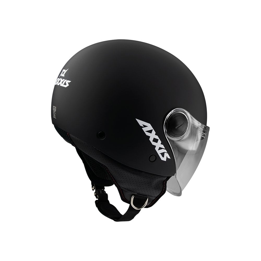 Axxis Square Solid A1 Matt Black Helmet S 55-56cm