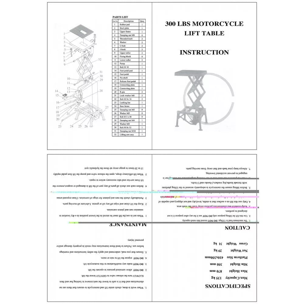 bikeworkshop hydraulic offroad motorcycle lift 2 jpg