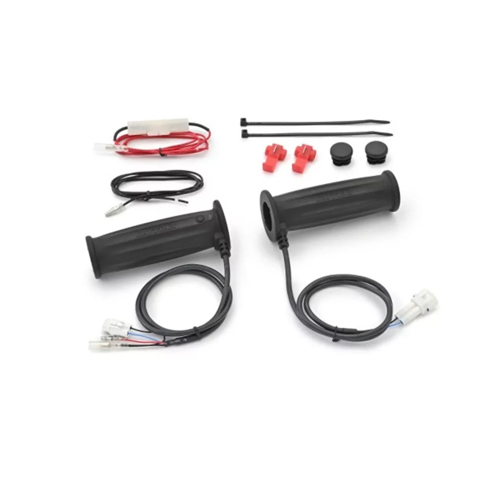 daytona 4 stage heated grips barrel shaped 22mm 1