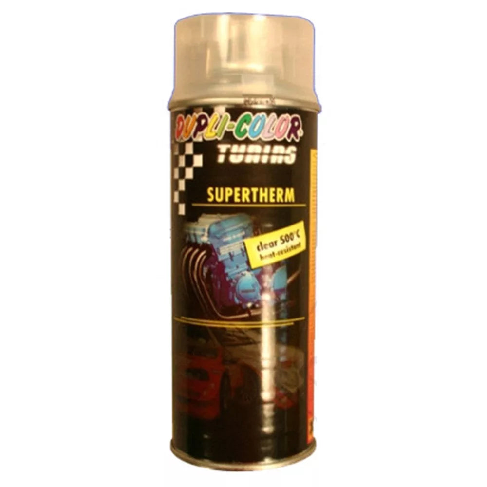 dupli color supertherm high temperature clear coat clear 400ml 1