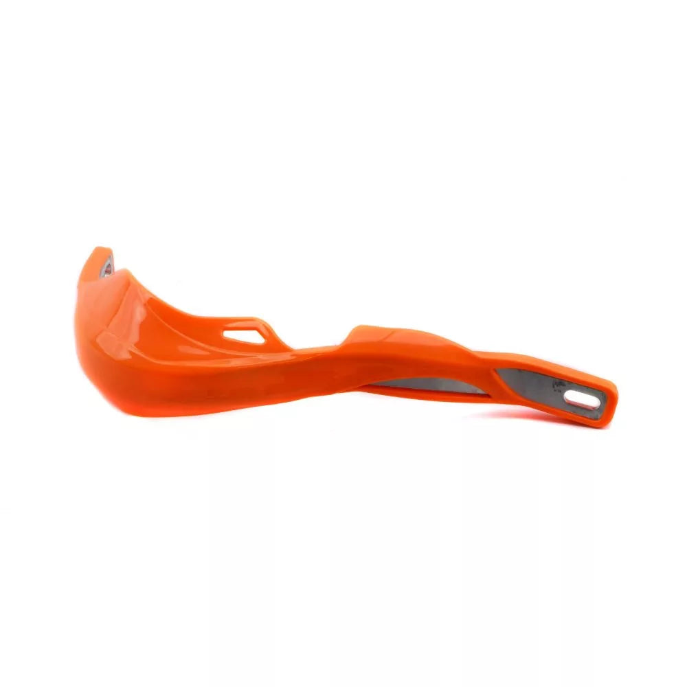 handguards wrap around orange with alloy reinforcement bar full fitting kit 2