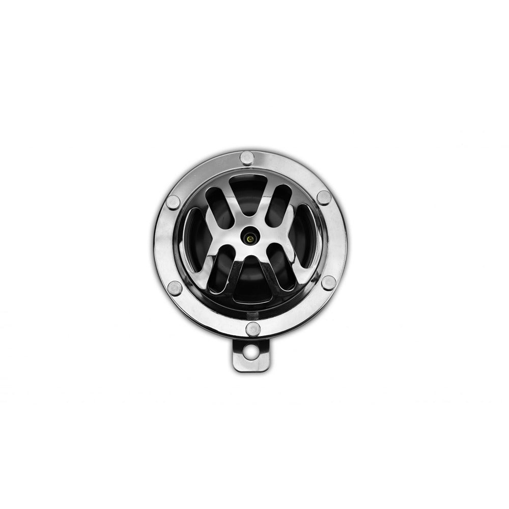 hendler horn 12 volt 12v ac chrome od 100mm 116db