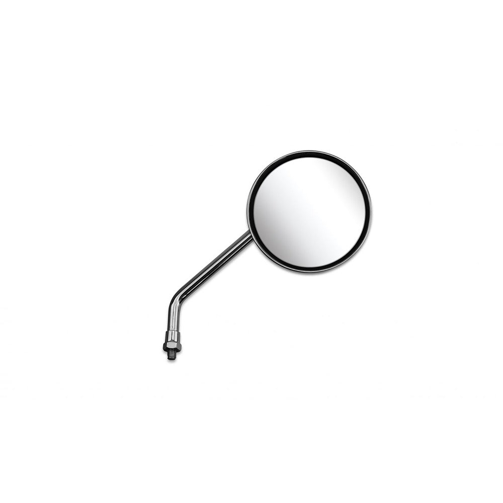 hendler mirror right 10mm chrome round early honda style e marked