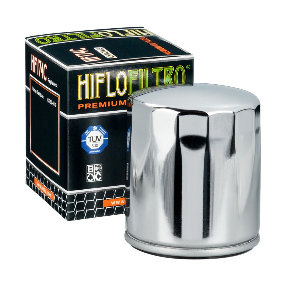 hiflo oil filter harley davidson vrsca v rod 02 06 vrscdx night rod 07 17 vrscf v rod muscle 09 17 oe ref 63793 01k chrome oil filter