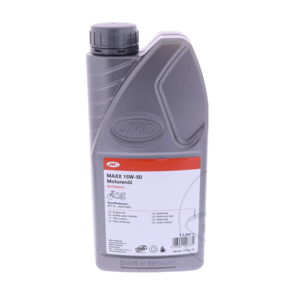 jmc maxx 4 stroke synthetic 15w50 engine oil 1 litre