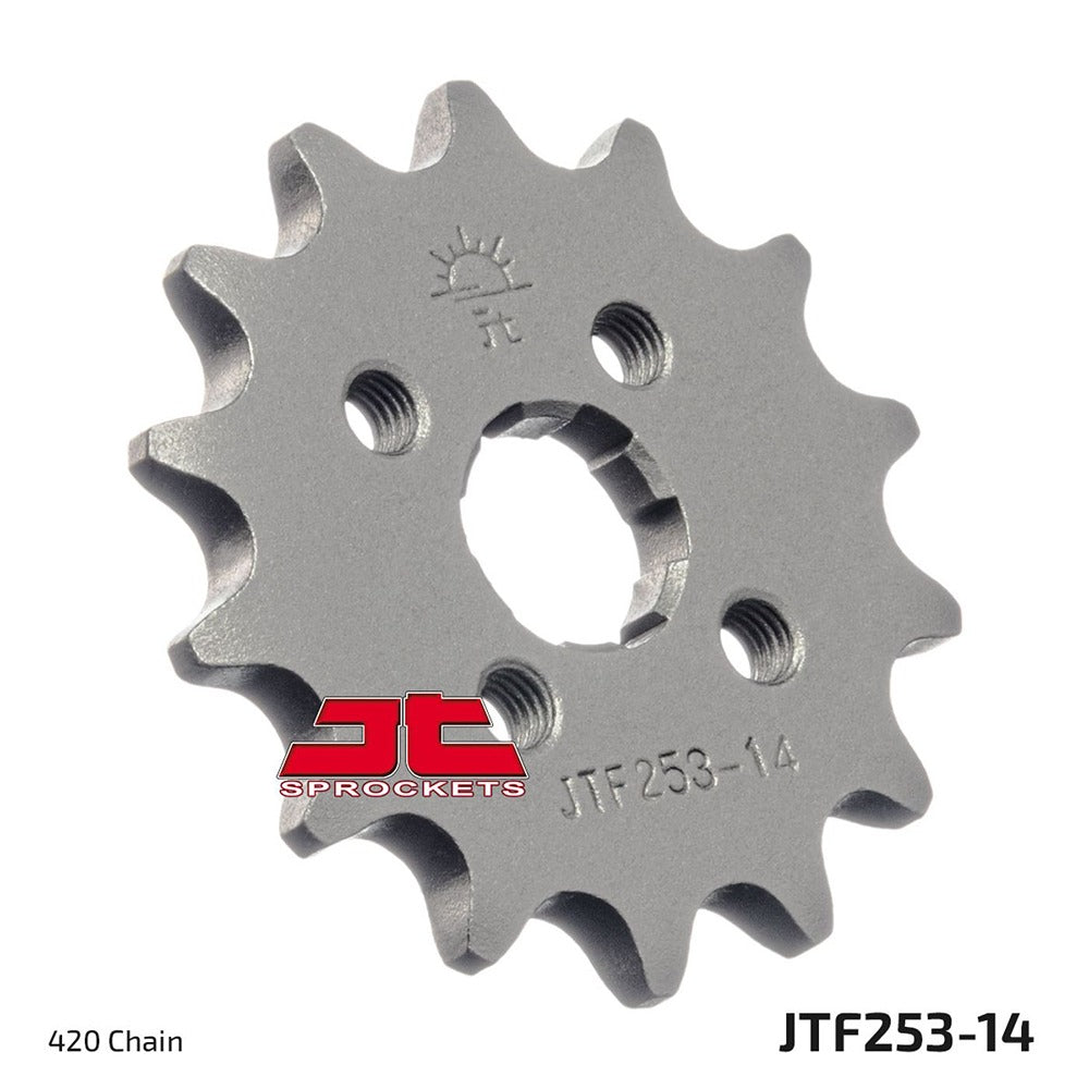 JT Front Sprocket Honda CR60 85-86, CRF110 13-23, C70 75-80, C70 Z2/ZZ 80-82