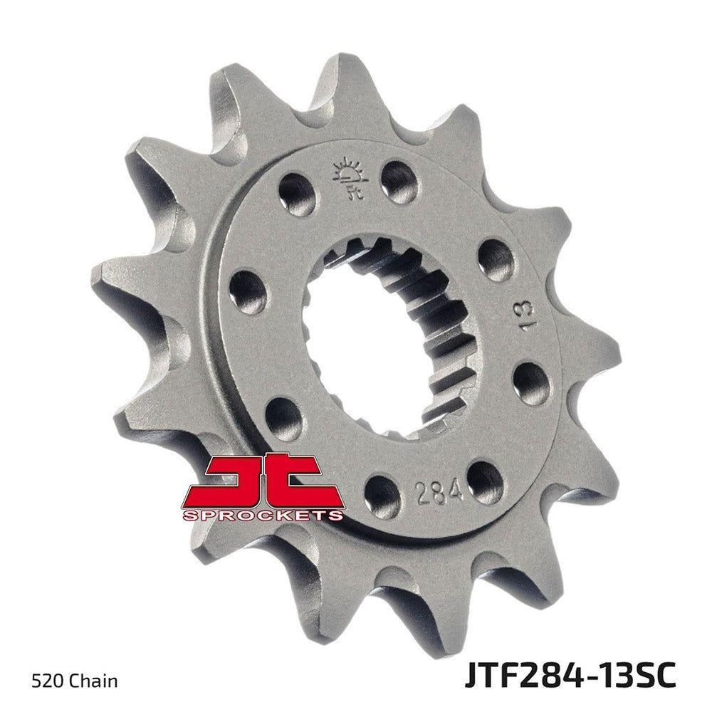 JT Front Sprocket Honda TRX450R 06-14, CR250R 92-08, CRF250R 22-24, CRF450R 02-23 (Self Cleaning)