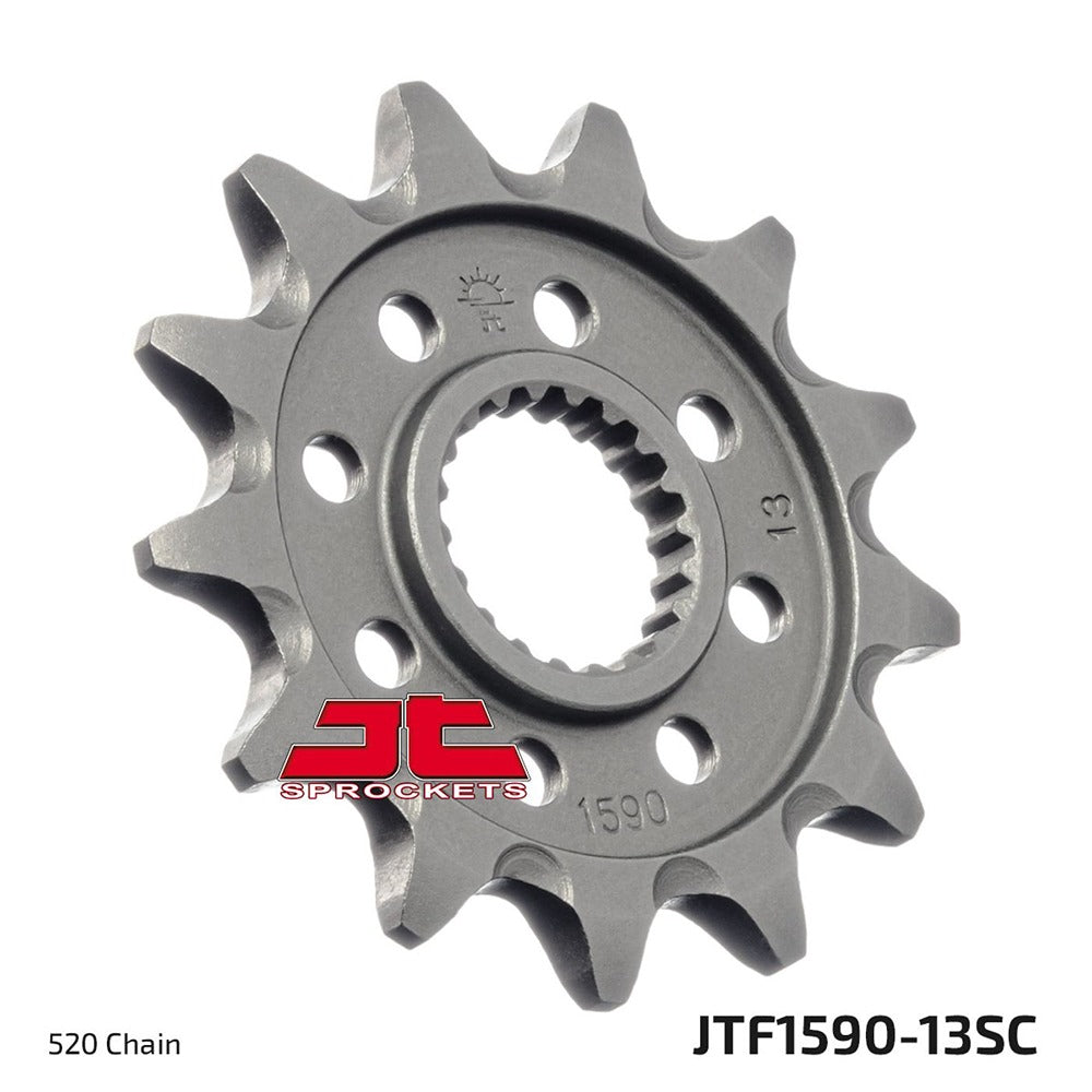 JT Front Sprocket Yamaha YZ125 05-22, WR250F 01-23, YZ250F 01-23 (Self Cleaning)
