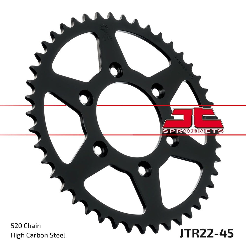 JT Rear Sprocket Aprilia 125 MX 04-07, 125 SX 08-12