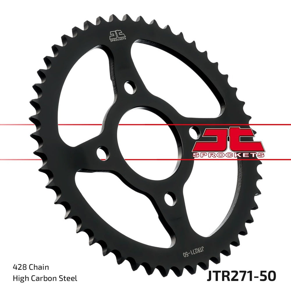 JT Rear Sprocket Honda CLR125 98-03, NX125 Transcity 89-98 (Dished Sprocket)