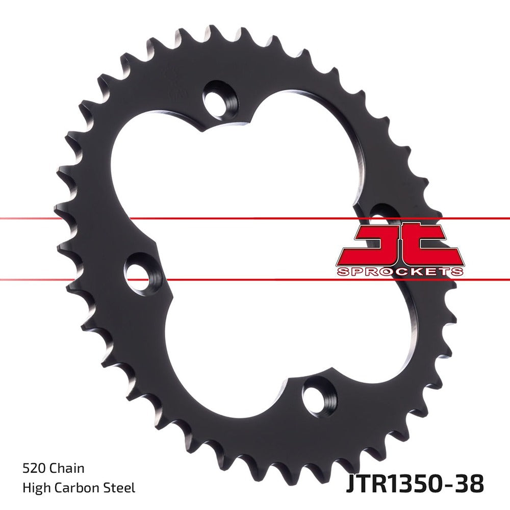 JT Rear Sprocket Honda TRX250R 88-89, TRX250X/R 87-92, TRX300EX/X 93-09,TRX450R 04-14