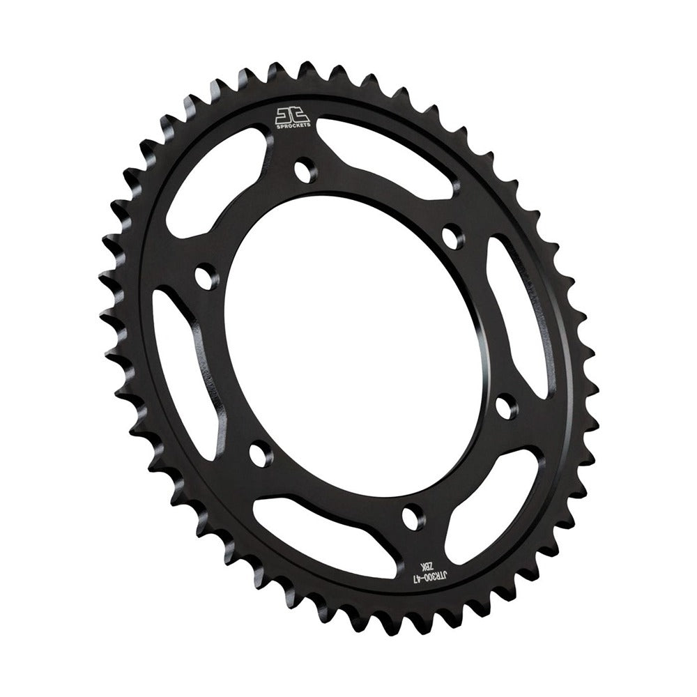 JT Rear Sprocket Honda XL600V Transalp 87-00, XL700V Transalp 08-13 (Black Zinc)