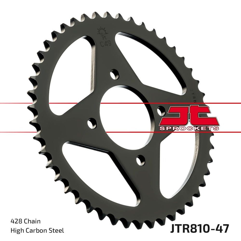 JT Rear Sprocket Hyosung 125 Cruise II 97-98, Kawasaki KH125 77-82, Suzuki GT125 82