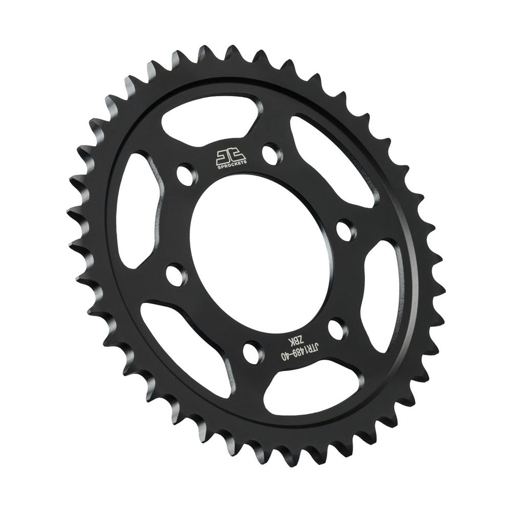 JT Rear Sprocket Kawasaki ZZR600 05-08, ZX-6R 98-02, Z1000(ZR1000B/C) 07-09, ZX-10R 06-07 (Black Zinc)