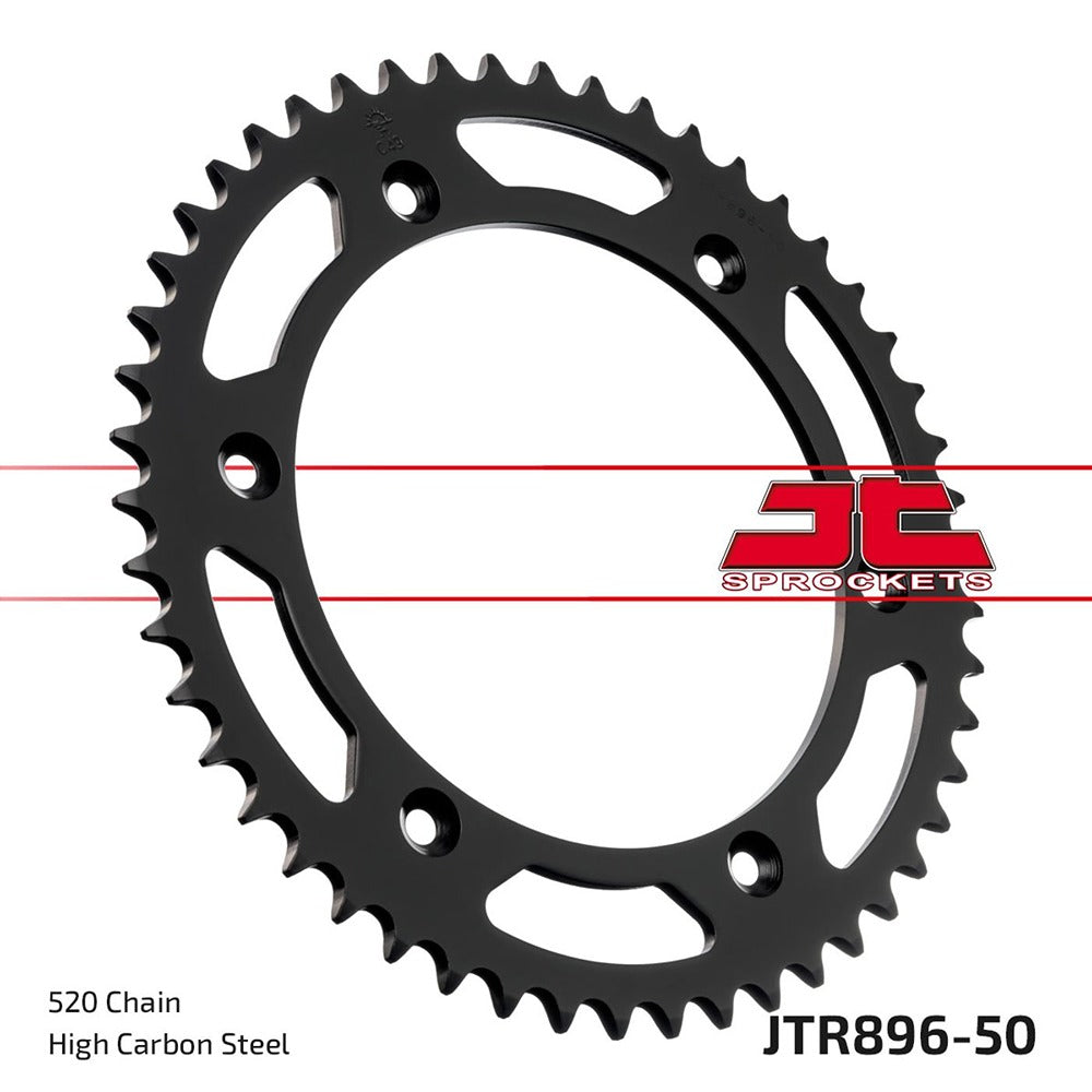 JT Rear Sprocket KTM 125 Enduro 88, 90, 125 MX 88-89, 250 MX 88, 350 MX 89, 500 MX 88-93