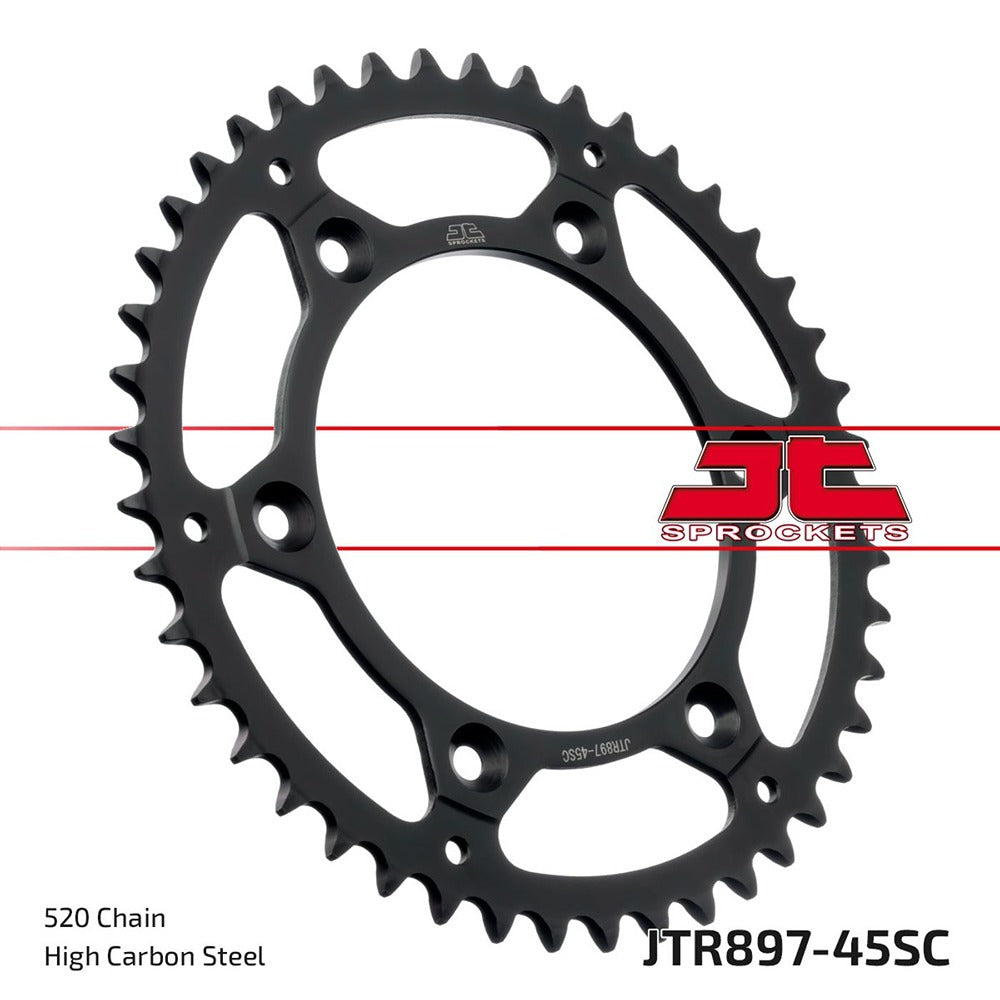 JT Rear Sprocket KTM 450 SMR 21-22, 690 Enduro R 08-18, 790 Adventure 19-20 (Self Cleaning)