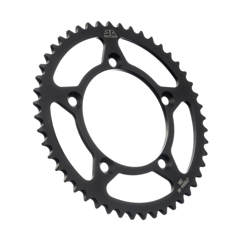 JT Rear Sprocket KTM 65 SX 12-23, Gas Gas 65 MC, Husqvarna 65 TC 17-23 (Black Zinc)