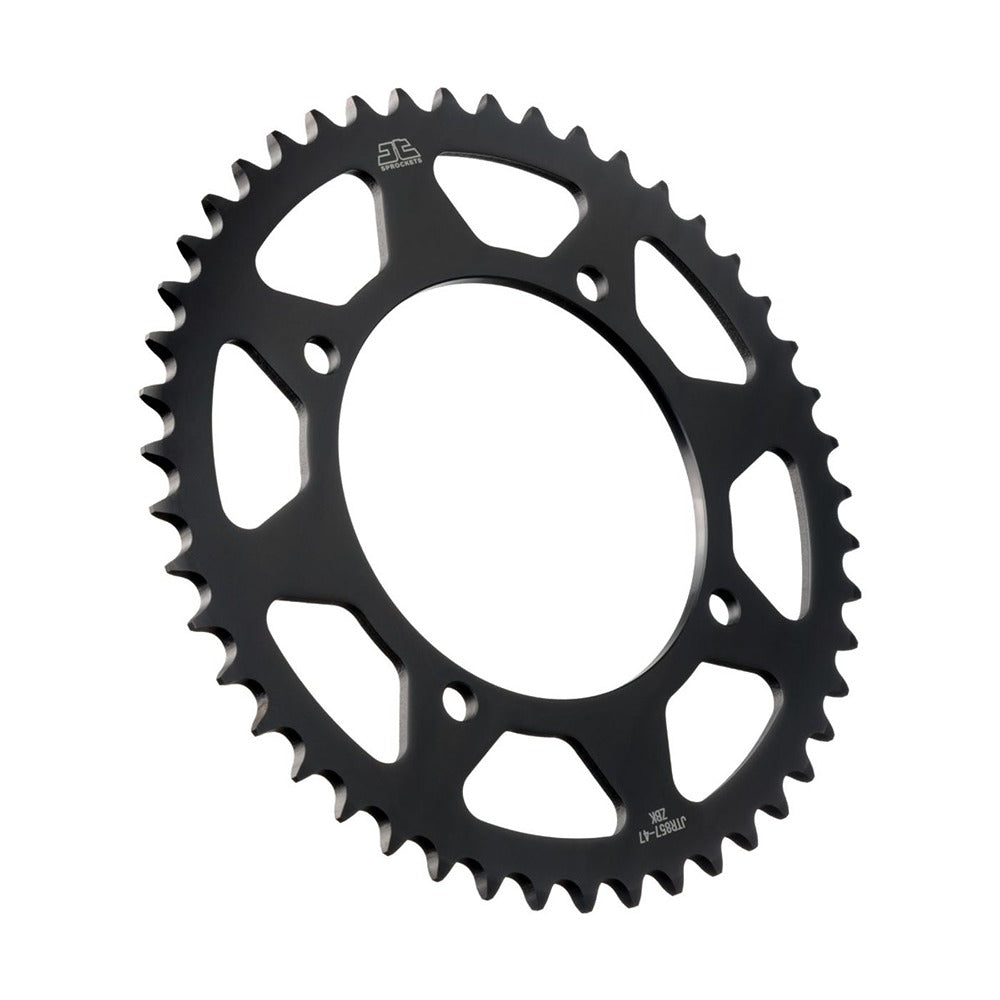 JT Rear Sprocket Yamaha XV125 97-01, TT600RE 04 (Black Zinc)