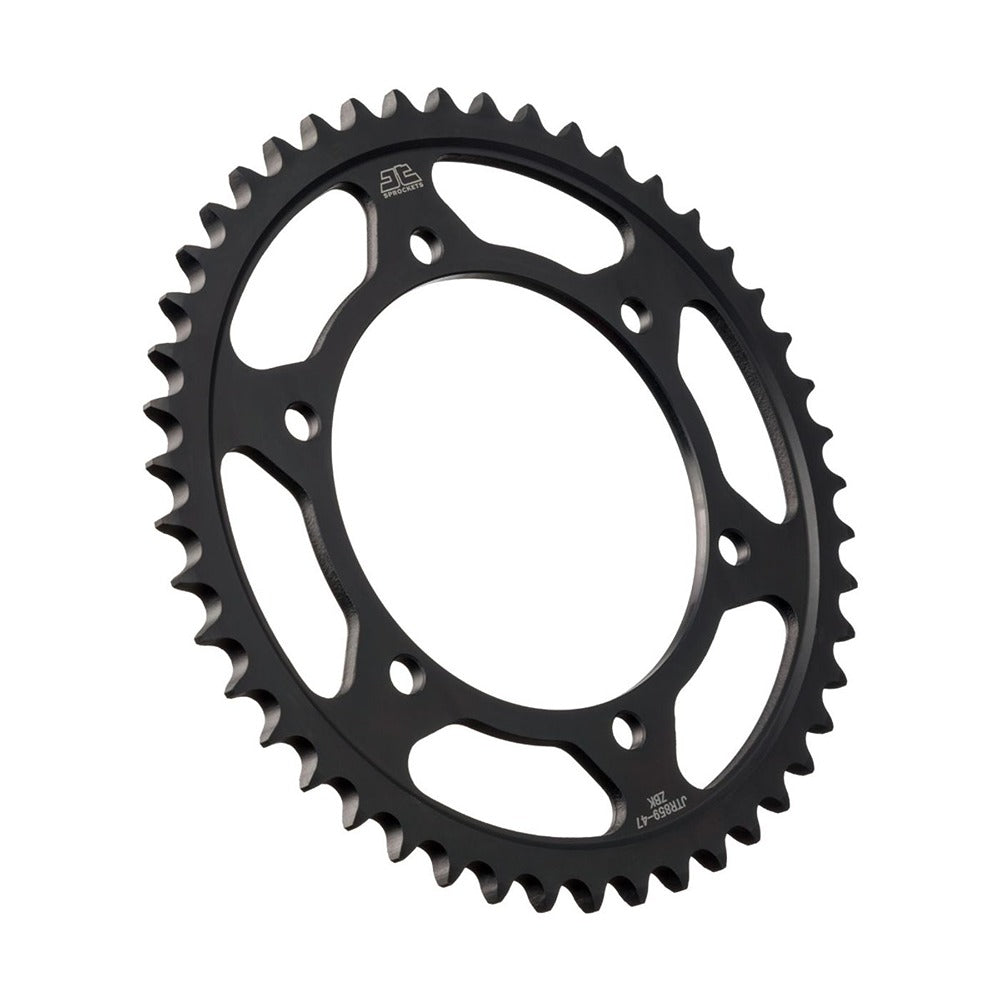 JT Rear Sprocket Yamaha YZF600R 96-03, FZR1000R 89-95 (530 Conversion) (Black Zinc)