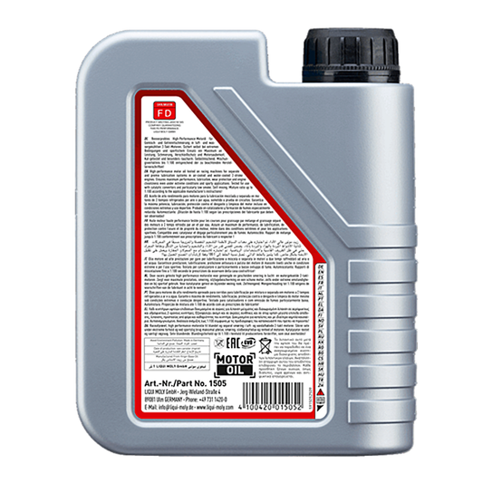 Liqui Moly 2T Synth Street Race Motorbike Engine Oil