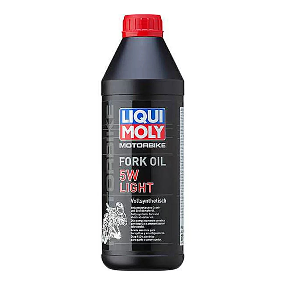 liqui moly motorbike fork oil 5w light 1 litre 1