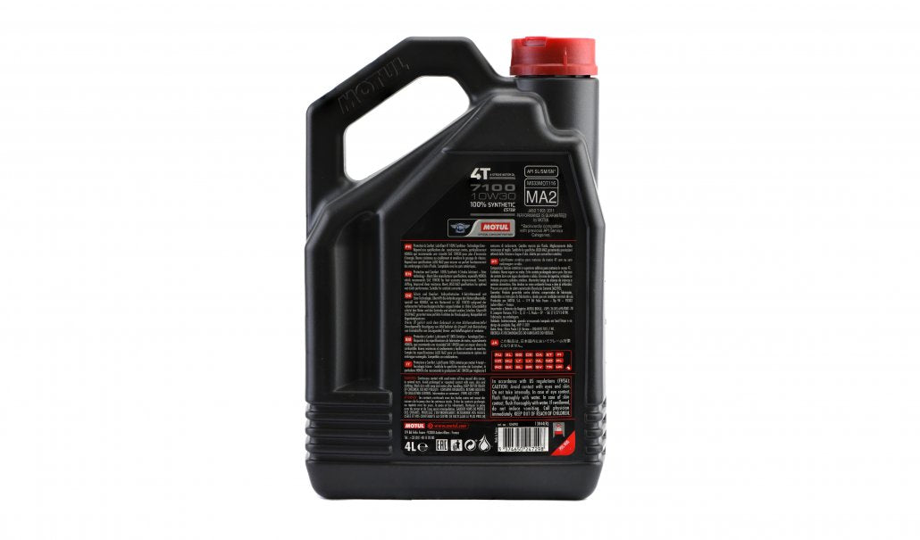 motul 7100 10w 30 semi synthetic engine oil 4 litres 2