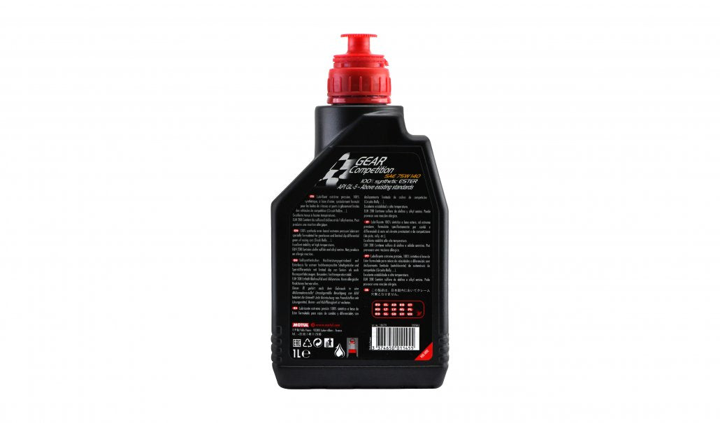 motul gear competition synthetic 75w140 1 litre 2