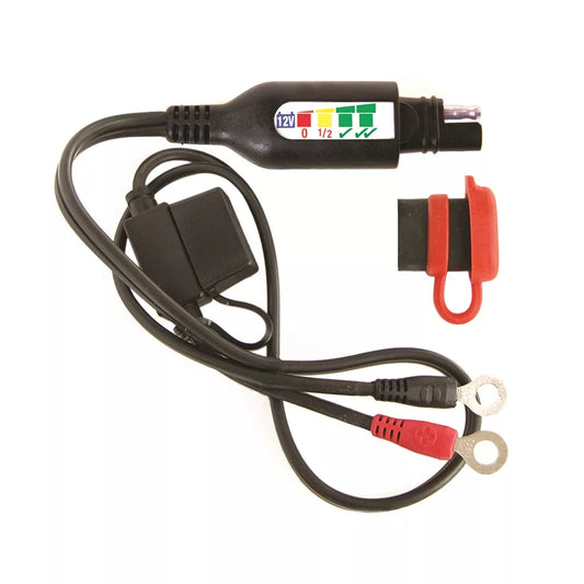 optimate o 124 led battery monitor eyelet lead 2