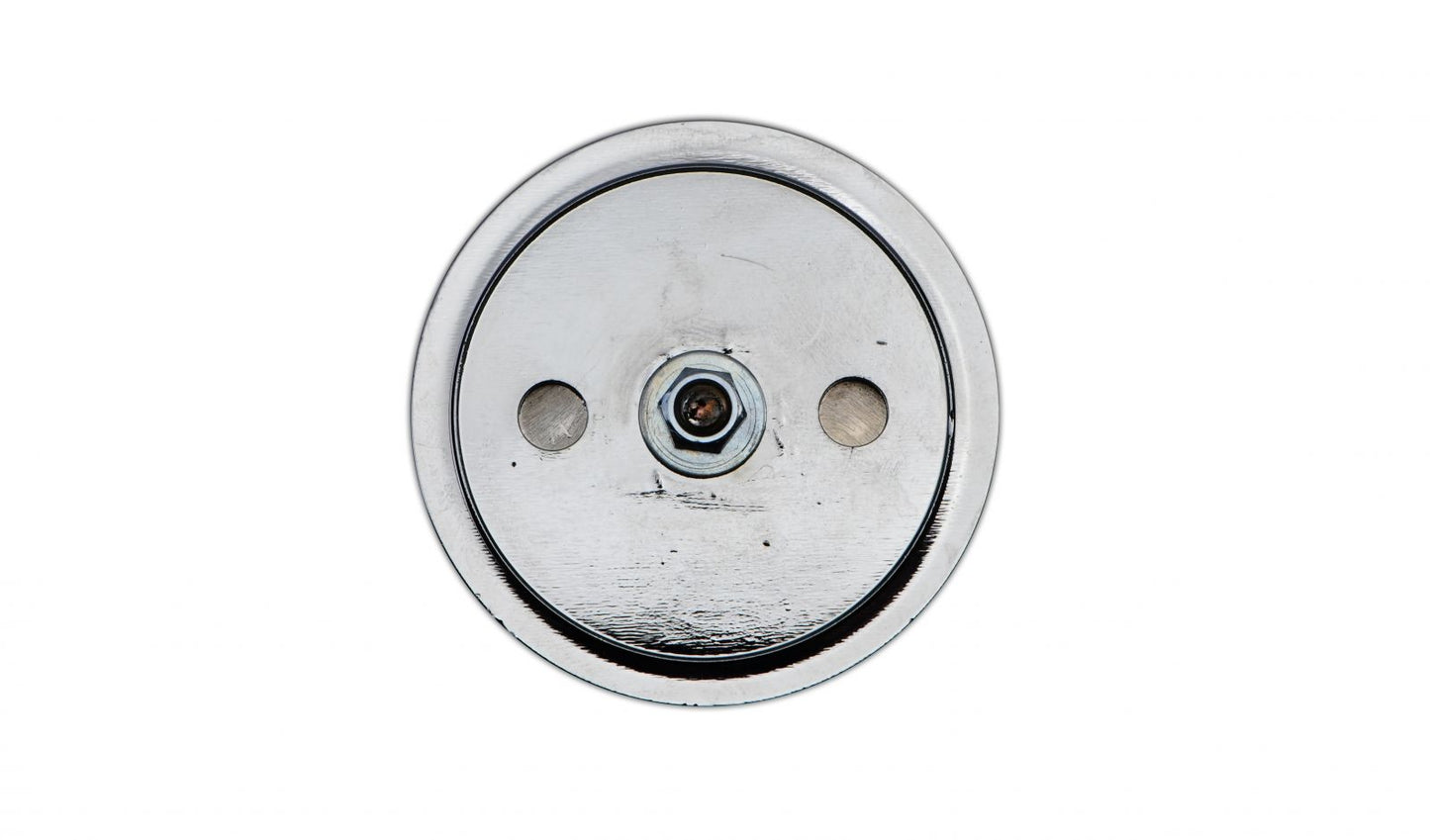 reflector orange round bolt on chrome rim od 60mm 5mm bolt 3