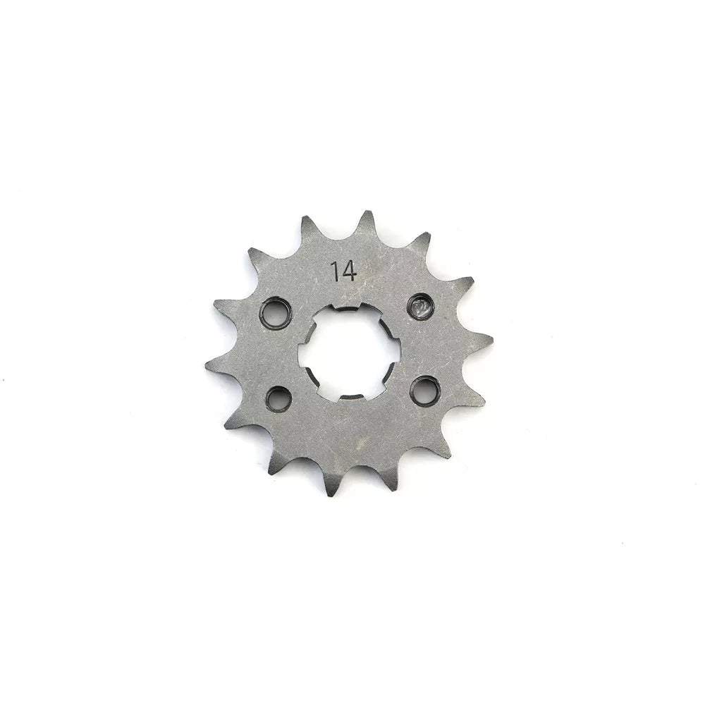 replacement 1559 14 front sprocket yamaha tw200 95 06 tw125 99 04