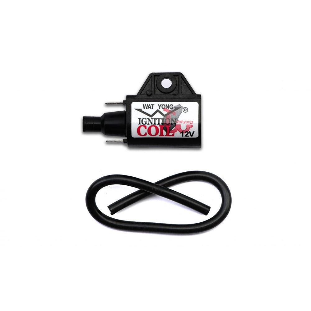 replacement ignition coil 12v cdi single lead 2 spade single mount with built in cdi