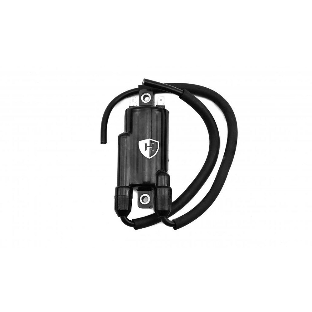 replacement ignition coil 12v cdi twin lead 2 terminals early honda kawasaki 100mm centres p 2 45 ohms s 17 98 kohms more measurements in comments