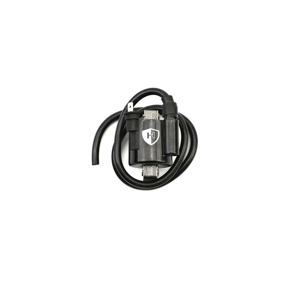 replacement ignition coil 6v ac single 1 spade terminal 32mm centres p 0 86oh s 5 85koh