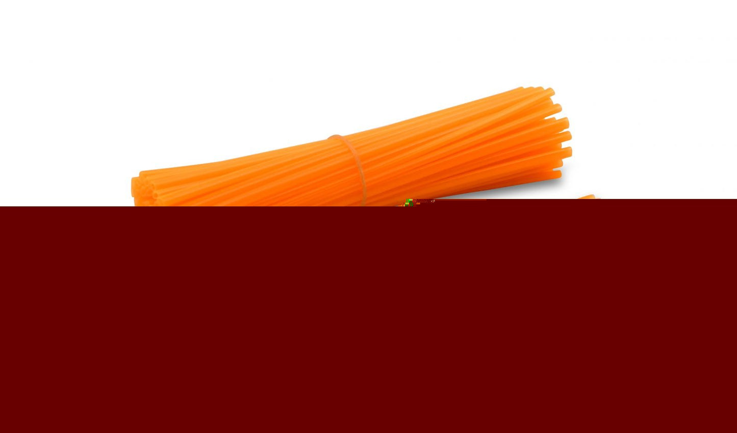 spoke cover wraps orange full set of 76 covers for up to 21 wheels front rear 1