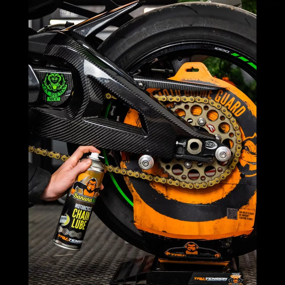 tru tension bananaslip chain lube 500ml 2