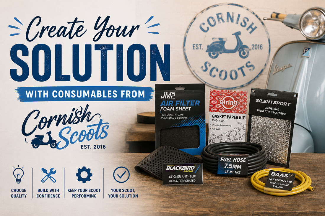 Create Your Solution With Consumables From Cornish Scoots
