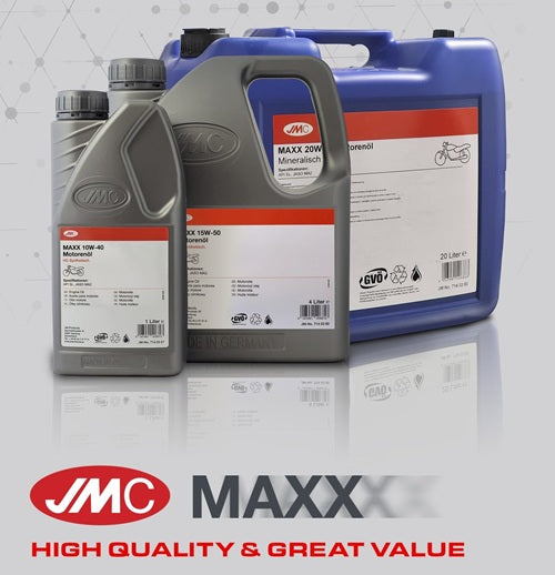 JMC MAXX Engine Oil - Available at Cornish Scoots