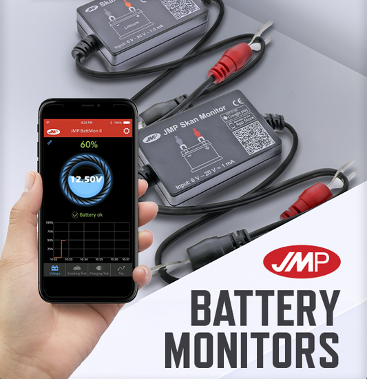 Keep Your Motorcycle Battery Healthy This Winter with JMP Battery Monitors