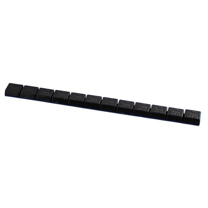 6ON Zinc Adhesive Balance Weights 5g 6on 20x 60g Strips Black