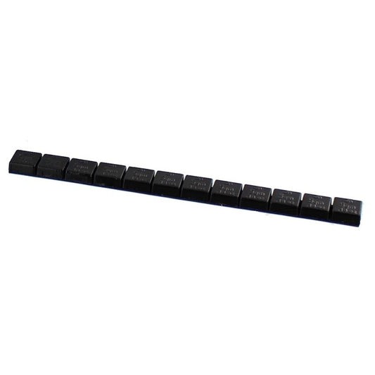 6ON Zinc Adhesive Balance Weights 5g 6on 20x 60g Strips Black