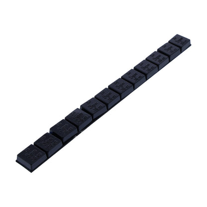 6ON Zinc Adhesive Balance Weights 5g 6on 20x 60g Strips Black