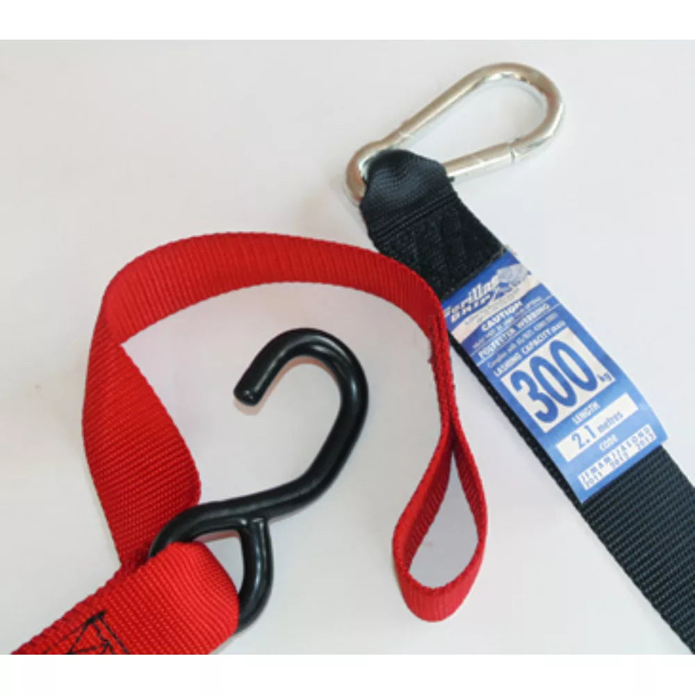 Gorillas Grip Snap Hook Tie Down 38mm 2.1m 2 1