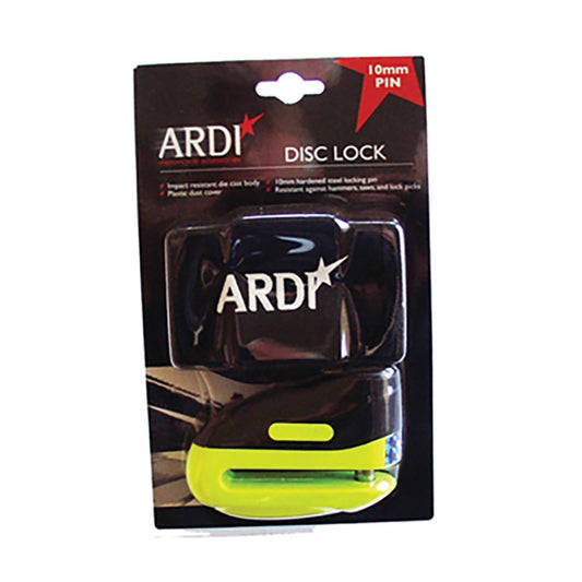 ardi disc lock yellow