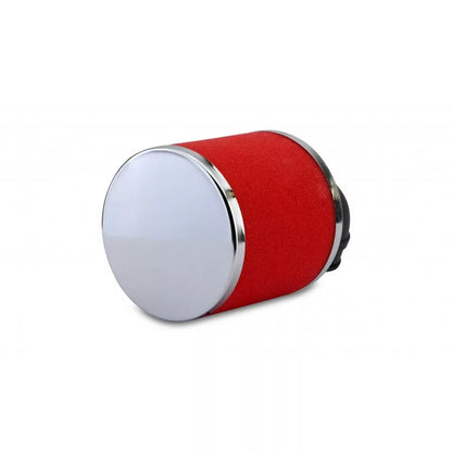 athena power air filter foam 90 bend red 30mm 2