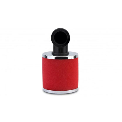 athena power air filter foam 90 bend red 30mm 3