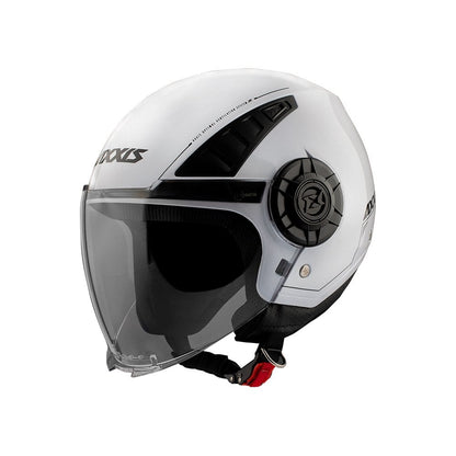 Axxis Metro Solid A0 Gloss Pearl White Helmet S 55-56cm