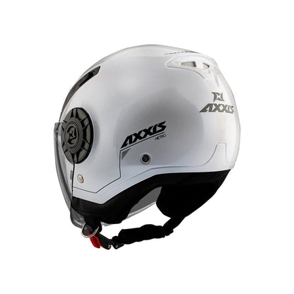 Axxis Metro Solid A0 Gloss Pearl White Helmet S 55-56cm