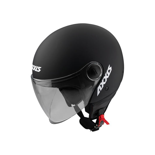 Axxis Square Solid A1 Matt Black Helmet S 55-56cm