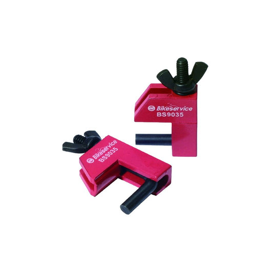 bikeservice tools rubber line clamp set 2pc